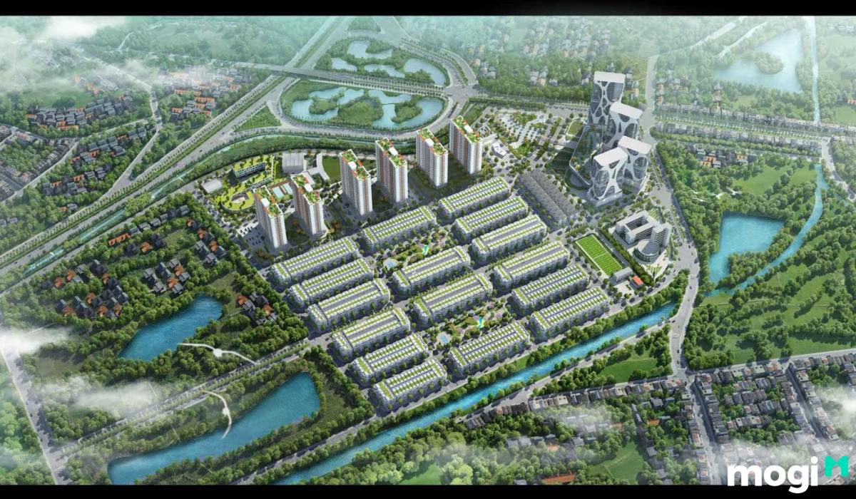 vị trí khu biệt thự him lam
