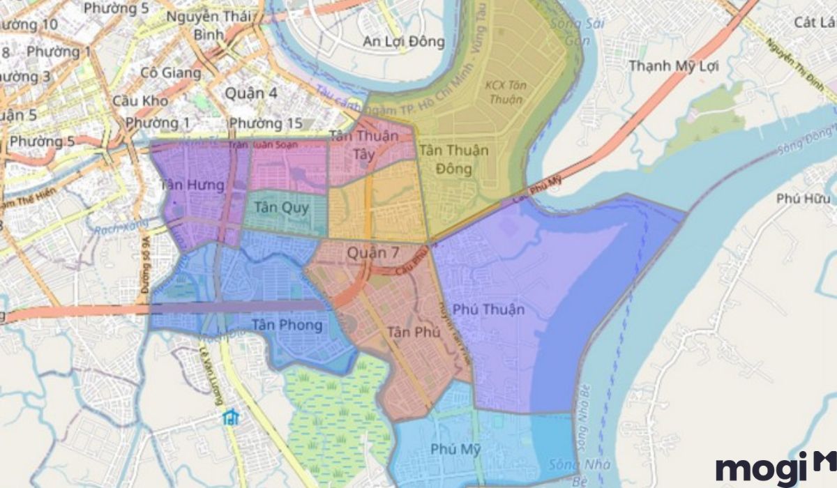 vị trí quận 7