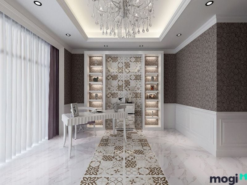 kinh nghiệm chọn gạch chân tường
