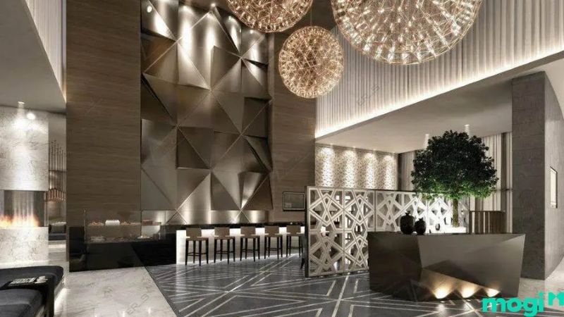 The Park Residence - dự án với nhiều điểm nổi bật đáng chú ý 7 Sảnh đón khách hiện đại, sang trọng.