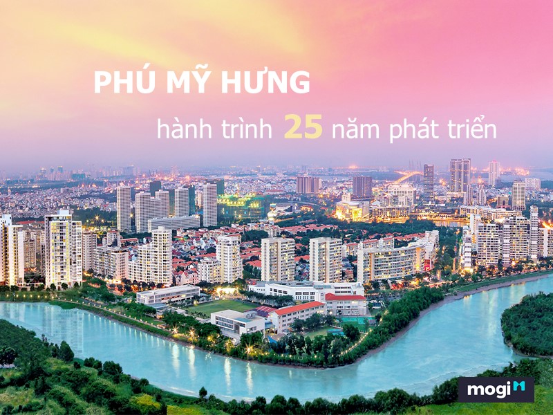 Top 05 khu đô thị đẹp, quy hoạch tốt nhất tại Sài Gòn 1 Khu đô thị Phú Mỹ Hưng ngày nay