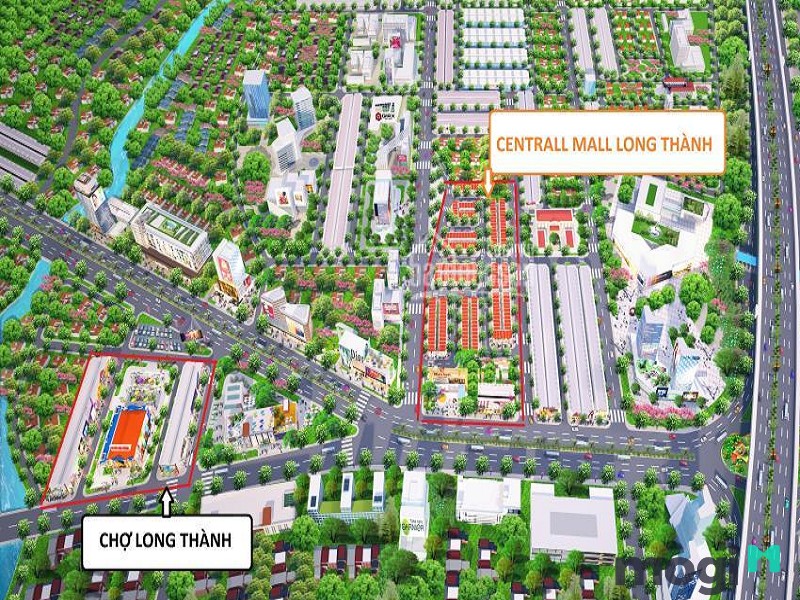 Đất nền Long Thành: top 6 dự án hot hiện nay 5 Dự án đất nền Long Thành Central Mall