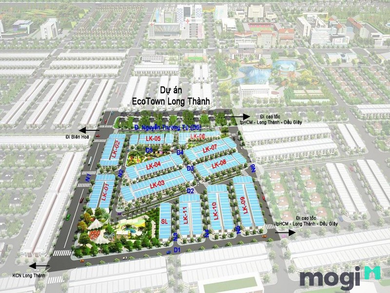 Đất nền Long Thành: top 6 dự án hot hiện nay 4 Dự án Eco Town Long Thành