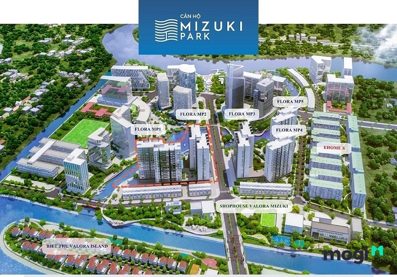 Mizuki Park có nên xuống tiền đâu tư? 6 Dự án Flora Mizuki Park còn có sự góp mặt của vô vàn tiện ích ngoại khu.