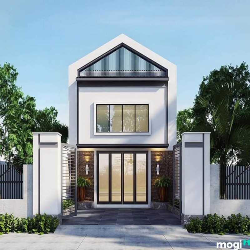 lửng 5x14m nhà cấp 4 gác lửng