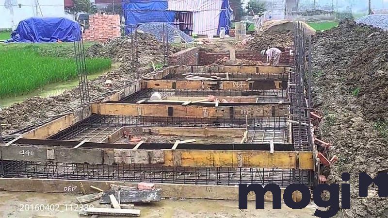 Tránh làm sai lệch các kết cấu đã lắp đặt từ trước