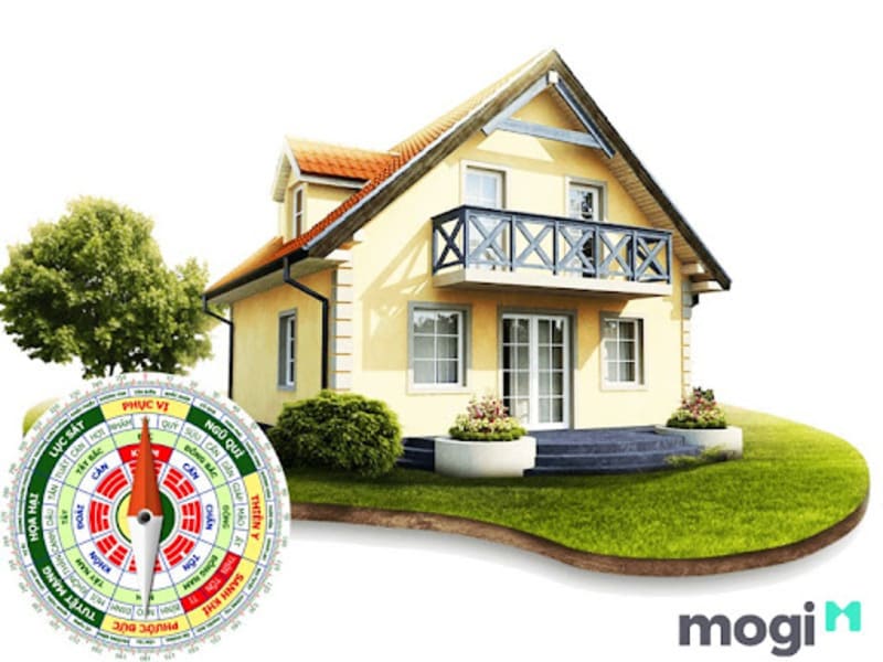 Thay đổi hướng của cửa chính của căn nhà