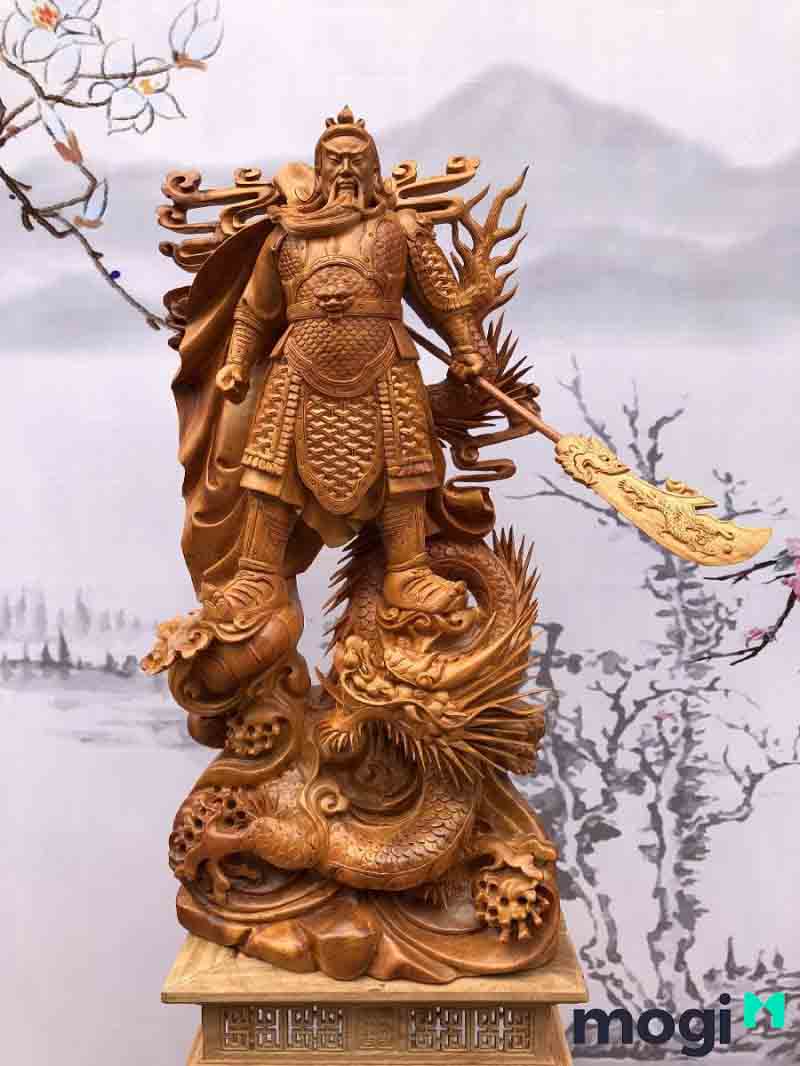 Tượng Quan Công là vật phẩm trấn yểm cực kỳ hiệu quả