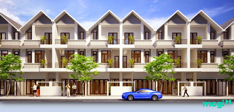 Terraced House có thiết kế giống nhau