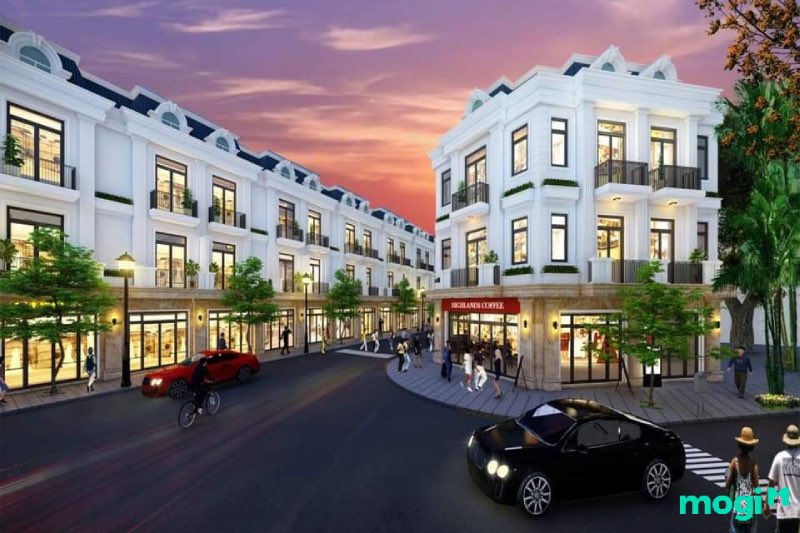 Terraced House tích hợp điểm mua sắm nội khu