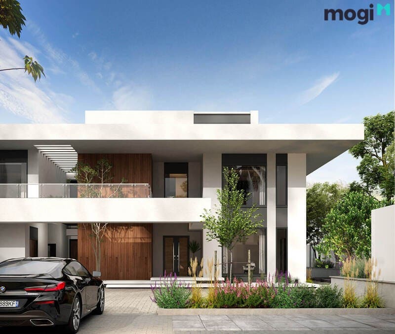 Thiết kế kiểu nhà chữ L 2 tầng 400 triệu được ưa chuộng