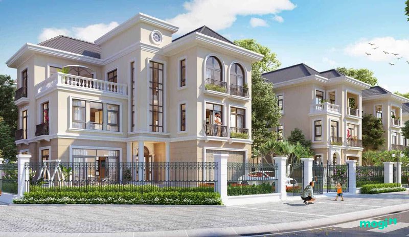 biệt thự liền kề đẹp mẫu 5