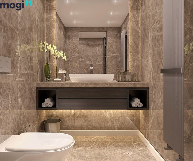 Thiết kế nhà vệ sinh Nhật sang trọng, độc đáo