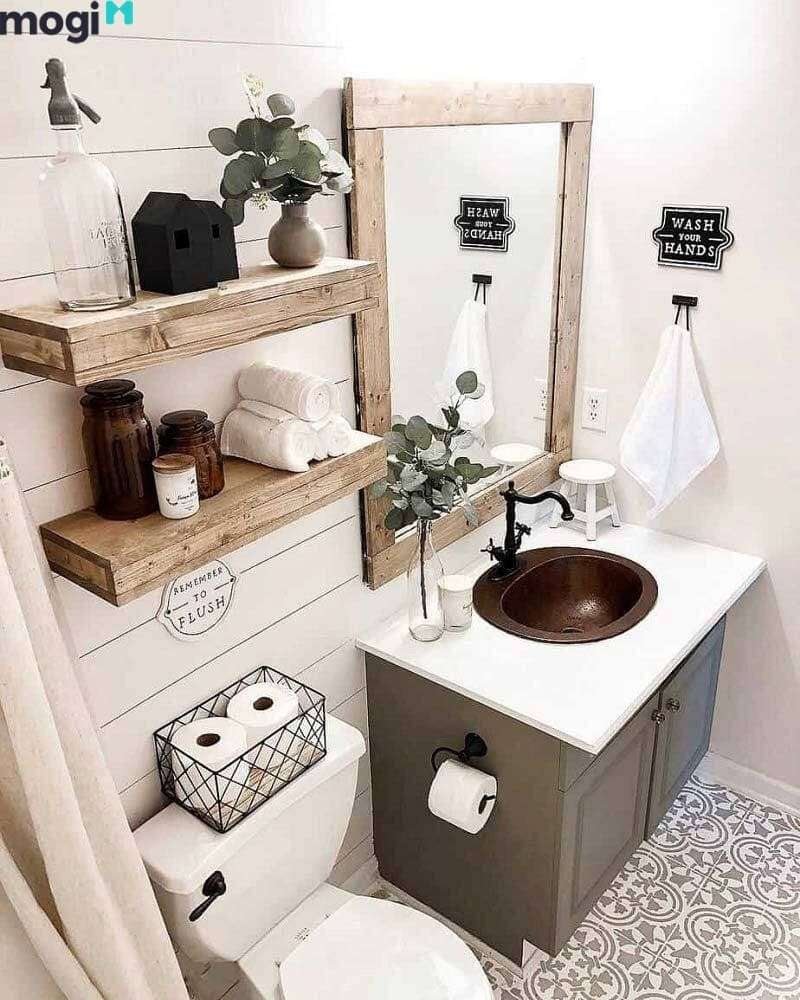 Mẫu nhà vệ sinh kiểu Nhật thoáng mát