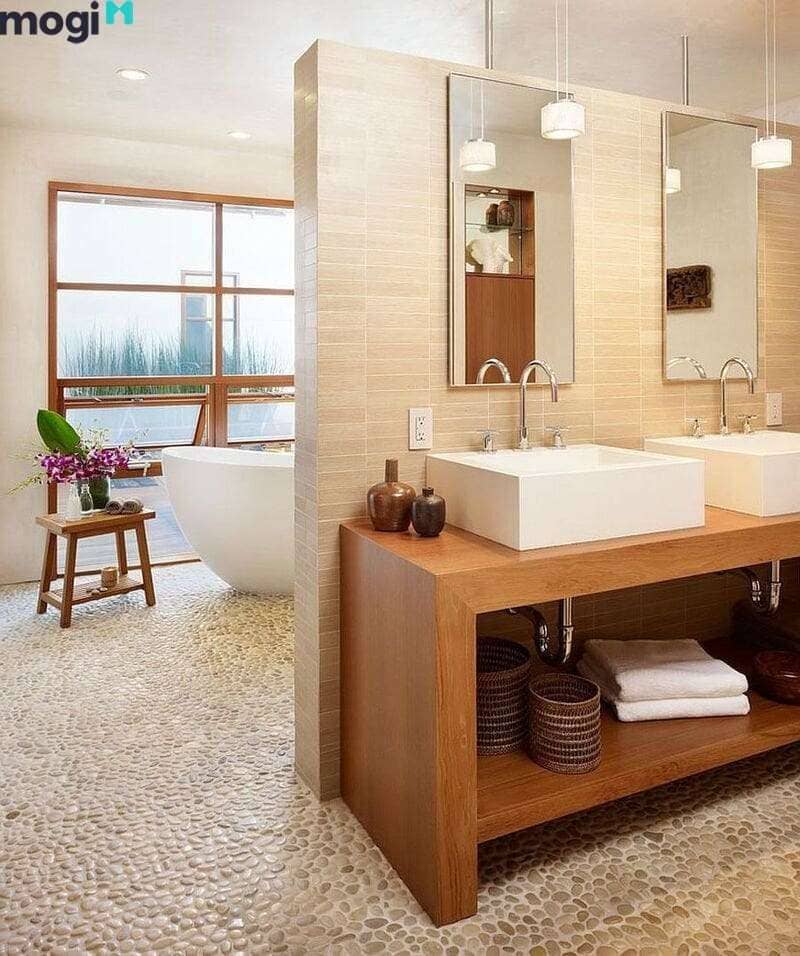 Hệ thống chiếu sáng tự nhiên trong nhà vệ sinh