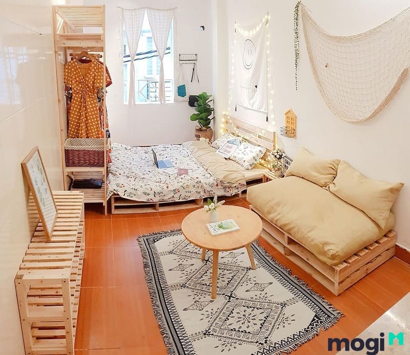 decor phòng trọ không gác