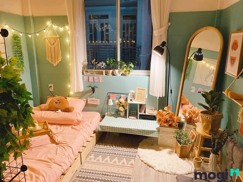 Decor phòng trọ không gác