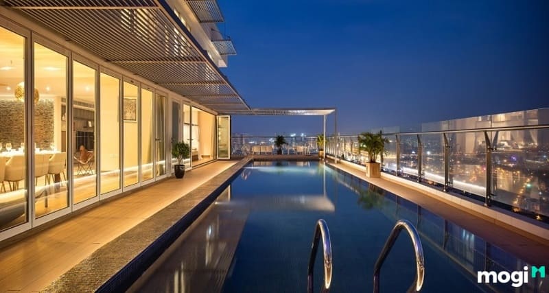 Mb6623 nạp rút nhanh chóng Sky Villa là thiết kế biệt thự trên không sang trọng, hiện đại