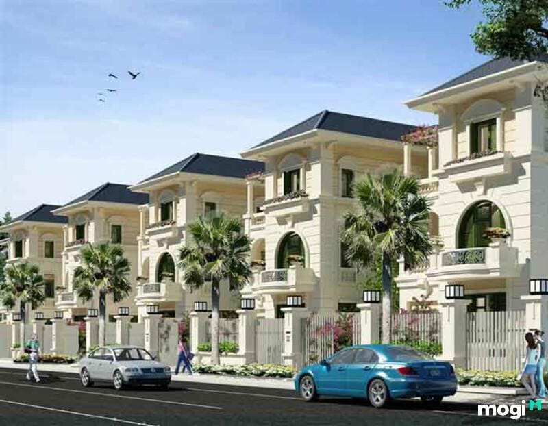Khu nhà biệt thự tại đô thị Văn Khê