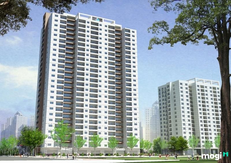 Chung cư cao tầng tại khu đô thị mới Văn Khê