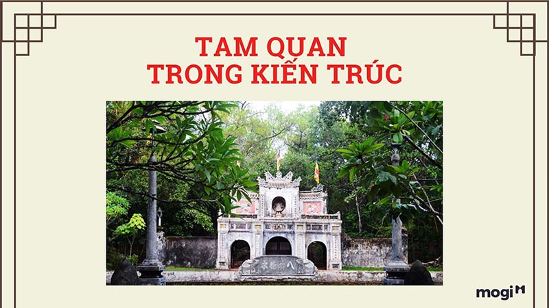 tam quan trong kiến trúc