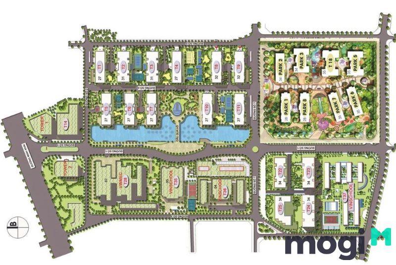 Các khu chức năng Time City