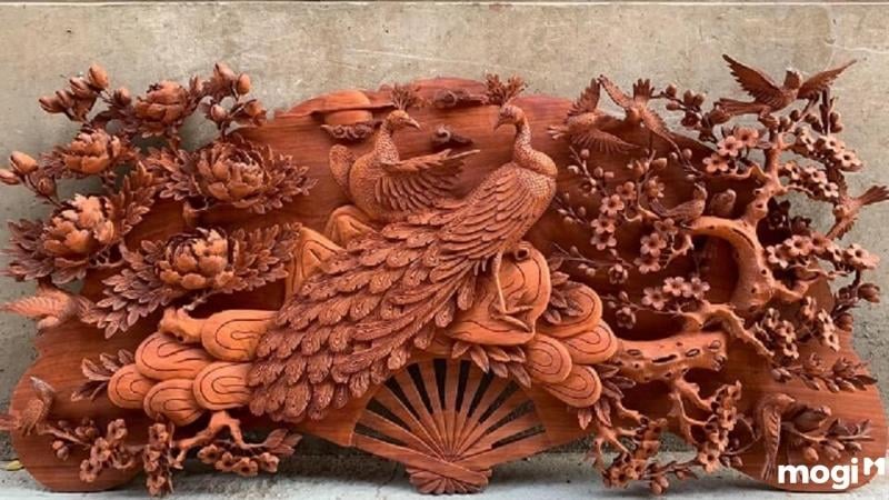 Tranh gỗ có kích thước đa dạng