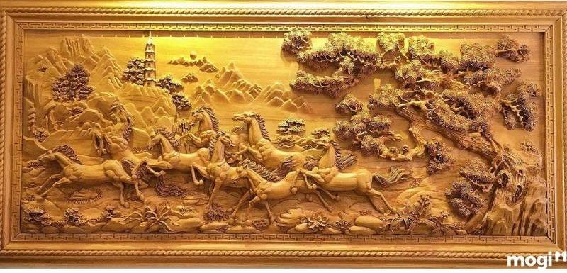 Tranh gỗ treo tường