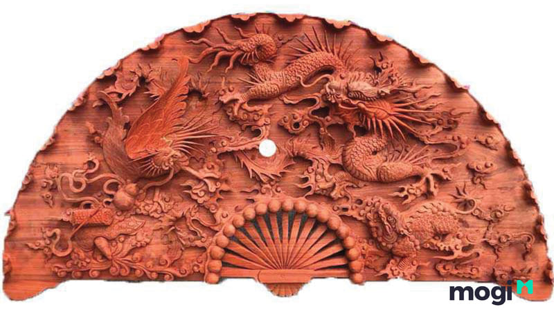 Tranh gỗ tứ linh