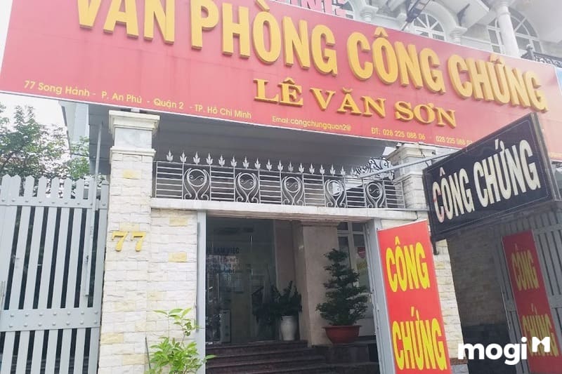 Văn phòng công chứng Lê Văn Sơn