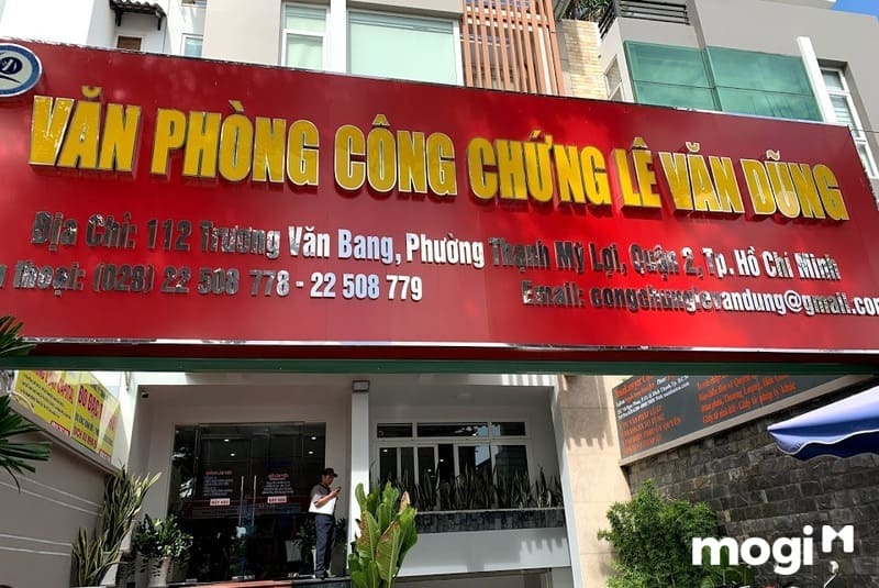 Văn phòng công chứng Lê Văn Dũng