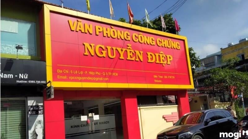 Văn phòng công chứng quận 9