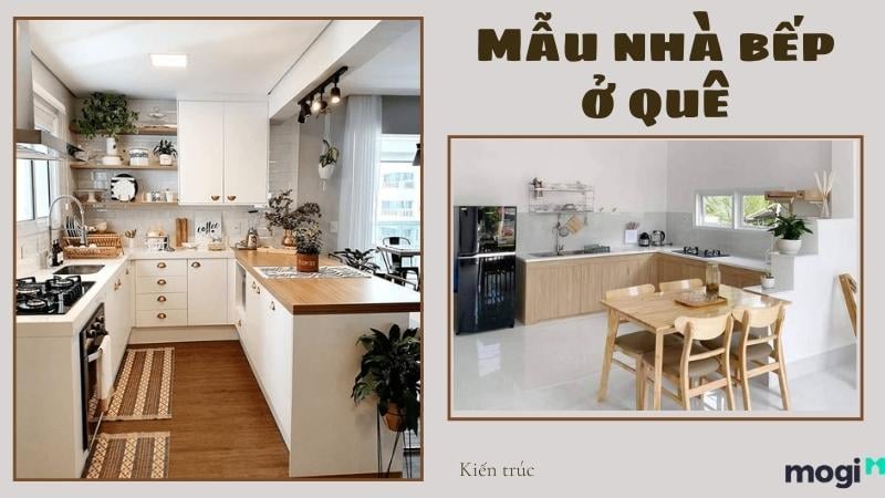 Xây nhà bếp đẹp