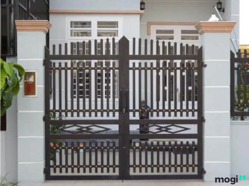 Mẫu nhà cấp 4 có 2 cánh mũi giáo