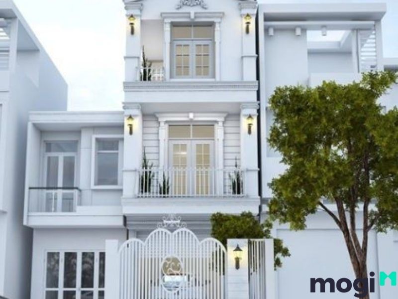 Mẫu nhà  thiết kế kiến trúc Pháp