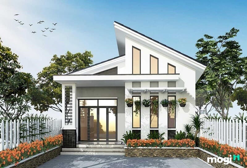 Độ dốc mái nhà lý tưởng là 8%