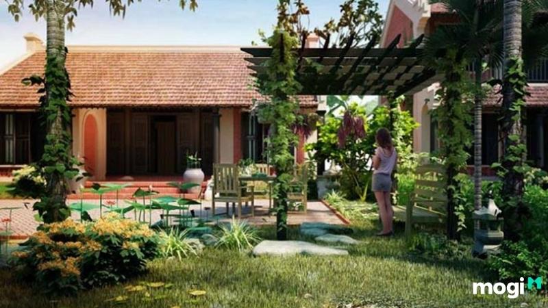 20+ mẫu nhà vườn nông thôn đẹp, độc đáo nhất bạn không thể bỏ qua 4 Kiến trúc nhà vườn vùng đồng bằng Bắc Bộ