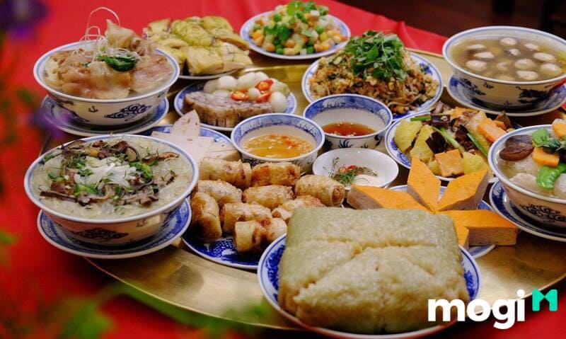 Mâm cỗ - Vật không thể thiếu trong lễ giải hạn
