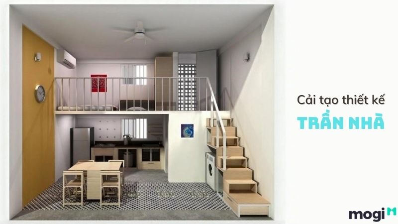 Cải tạo thiết kế trần nhà