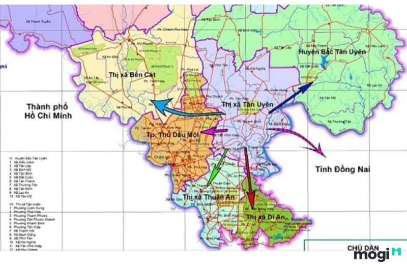 Bản đồ Bình Dương – Cập nhật các thông tin mới nhất 2022! 12 Tham khảo bản đồ thị xã Tân Uyên