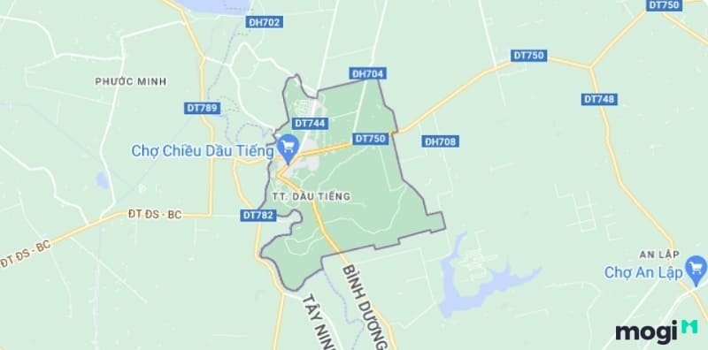 Bản đồ Bình Dương – Cập nhật các thông tin mới nhất 2022! 15 Tham khảo bản đồ huyện Dầu Tiếng