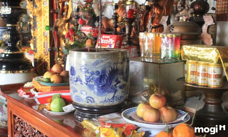 Cách bài trí bát hương trên bàn thờ