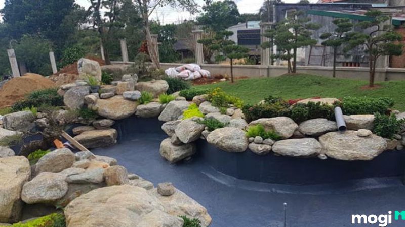Sơn chống thấm hồ cá