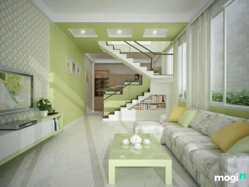Thiết kế với nhiều cửa sổ tăng thêm phần rộng rãi