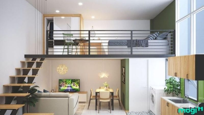 Thiết kế phòng trọ 30m2 - Cải tạo thiết kế nội thất