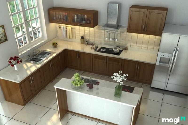 Nên đặt bếp hướng Đông Bắc hay Tây