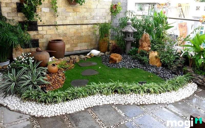 10+ Ý tưởng trang trí bồn hoa đẹp trước nhà cực bắt mắt ai cũng mê 3 Bồn hoa đẹp trước nhà