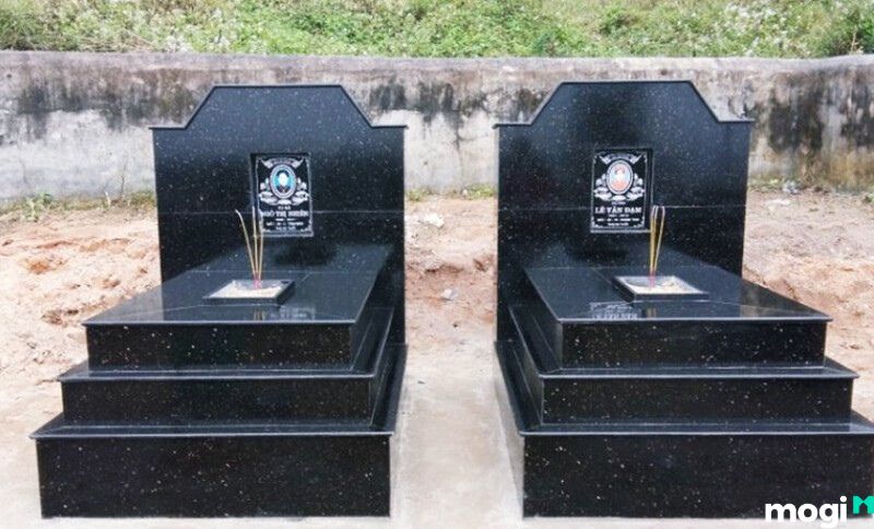 mẫu mộ xây gạch đẹp đơn giản