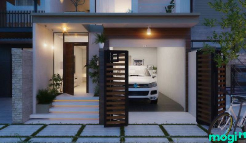 nhà có tầng hầm lửng