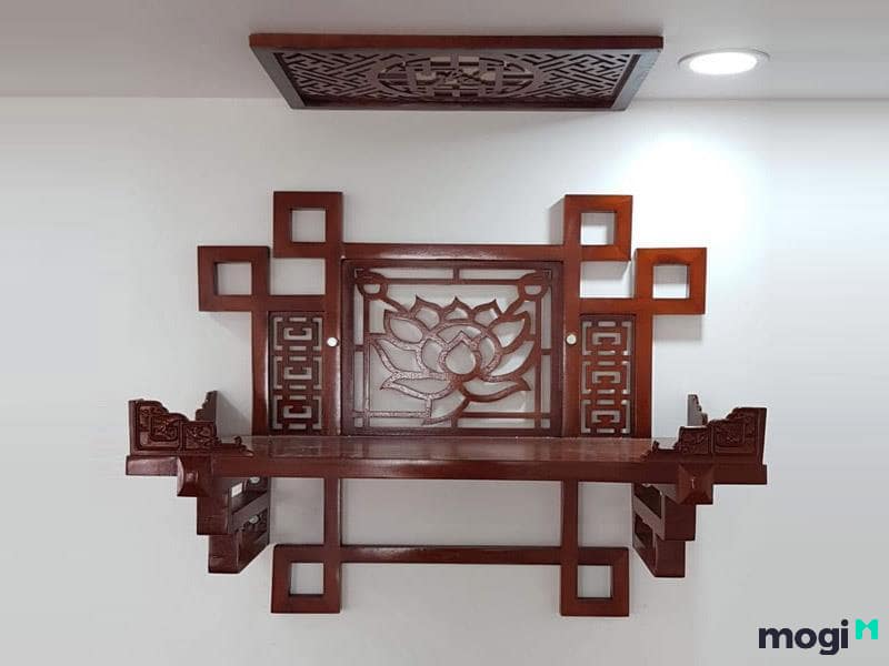 bàn thờ phật đơn giản